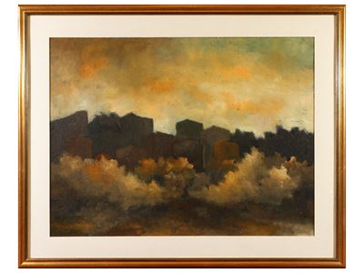 Paesaggio con Case 1966