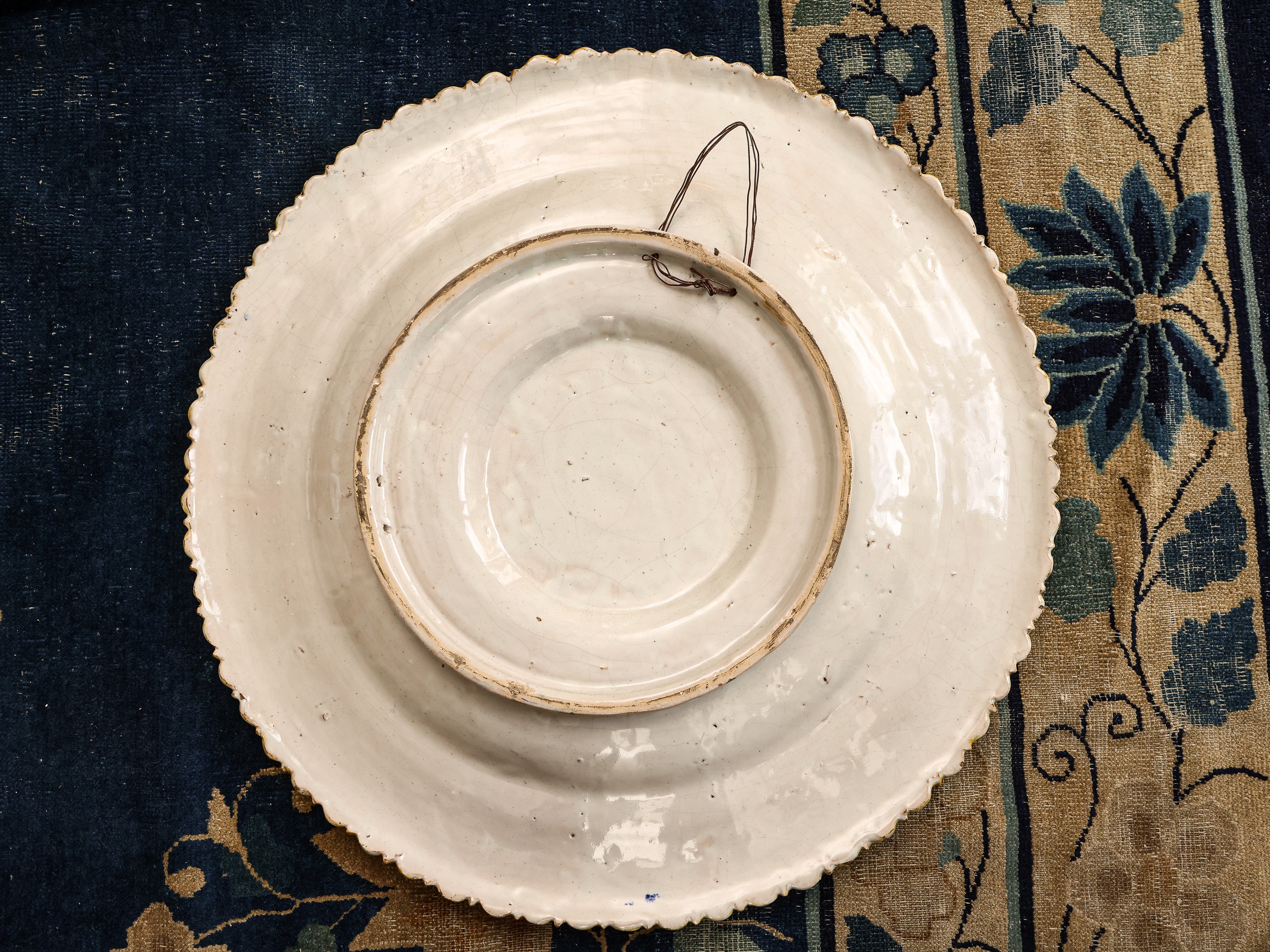 Piatto da Parata in Maiolica