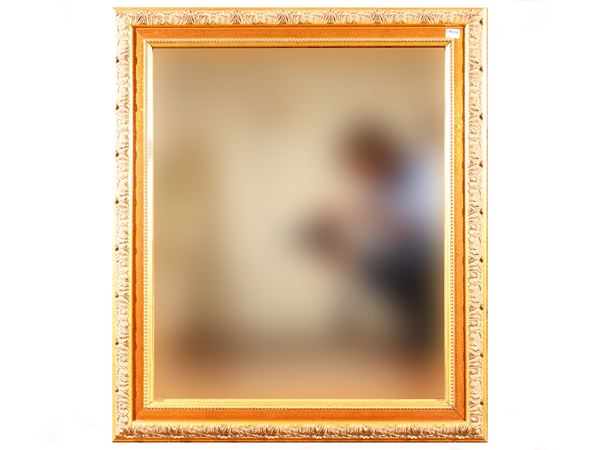 Small mirror with tablet frame
