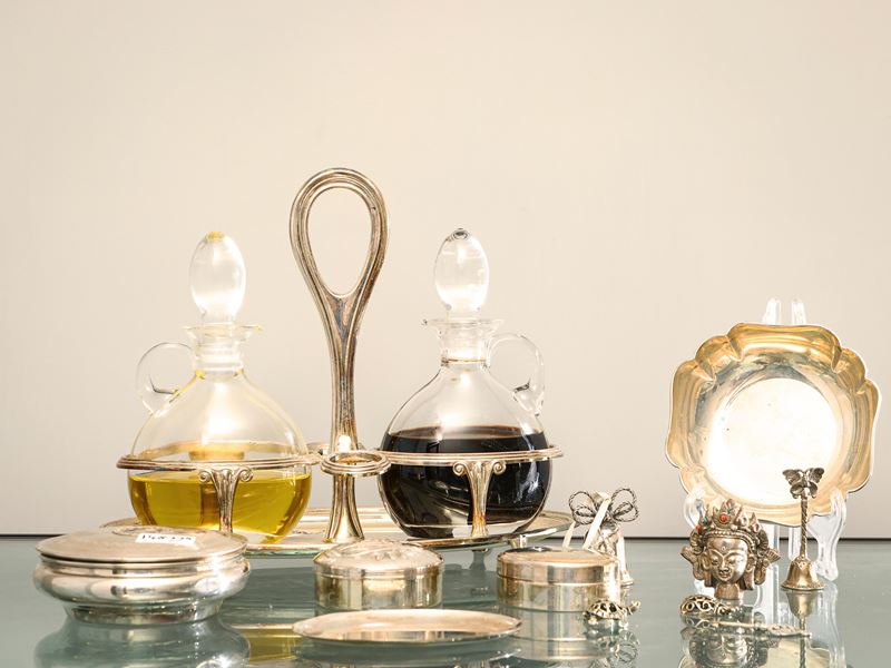 Lotto di Accessori in Argento