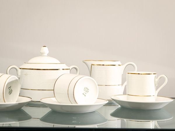 Richard Ginori porcelain coffee service