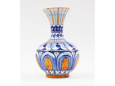 Piccolo Vaso in Terracotta Smaltata, Cantagalli