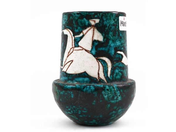 Small ceramic vase, Guido Baldini