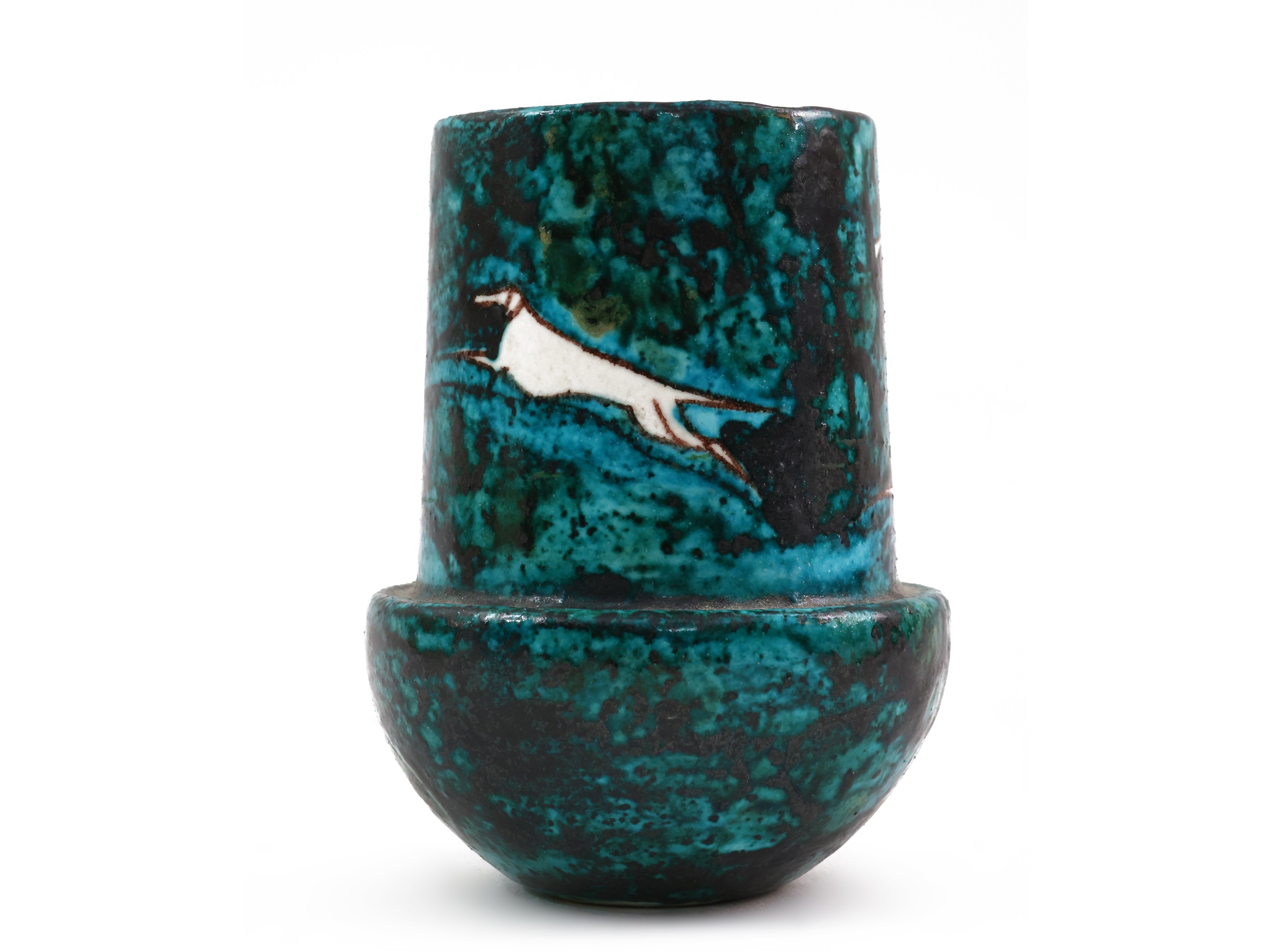 Piccolo Vaso in Ceramica, Guido Baldini