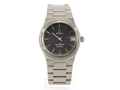 Orologio da Polso per Uomo Eterna Kontiki Royal Quartz in Acciaio