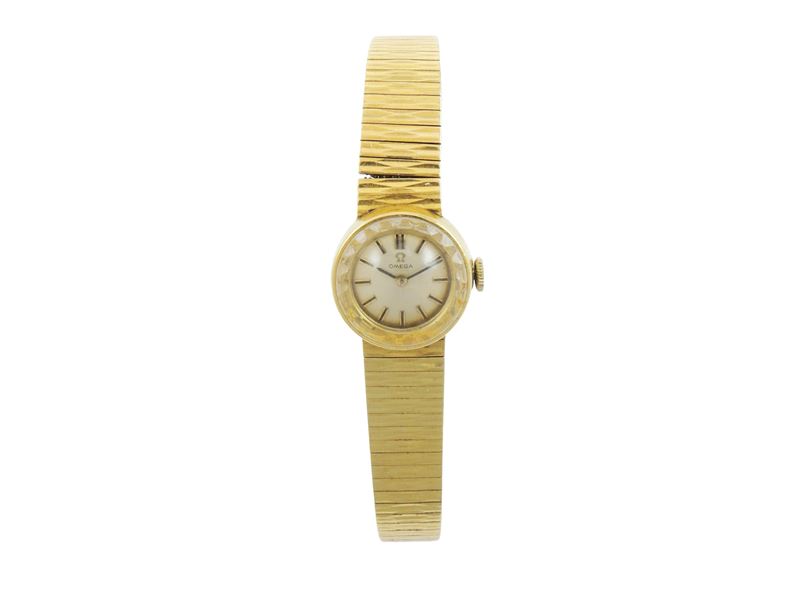 Orologio da Polso per Donna Omega in Oro Giallo