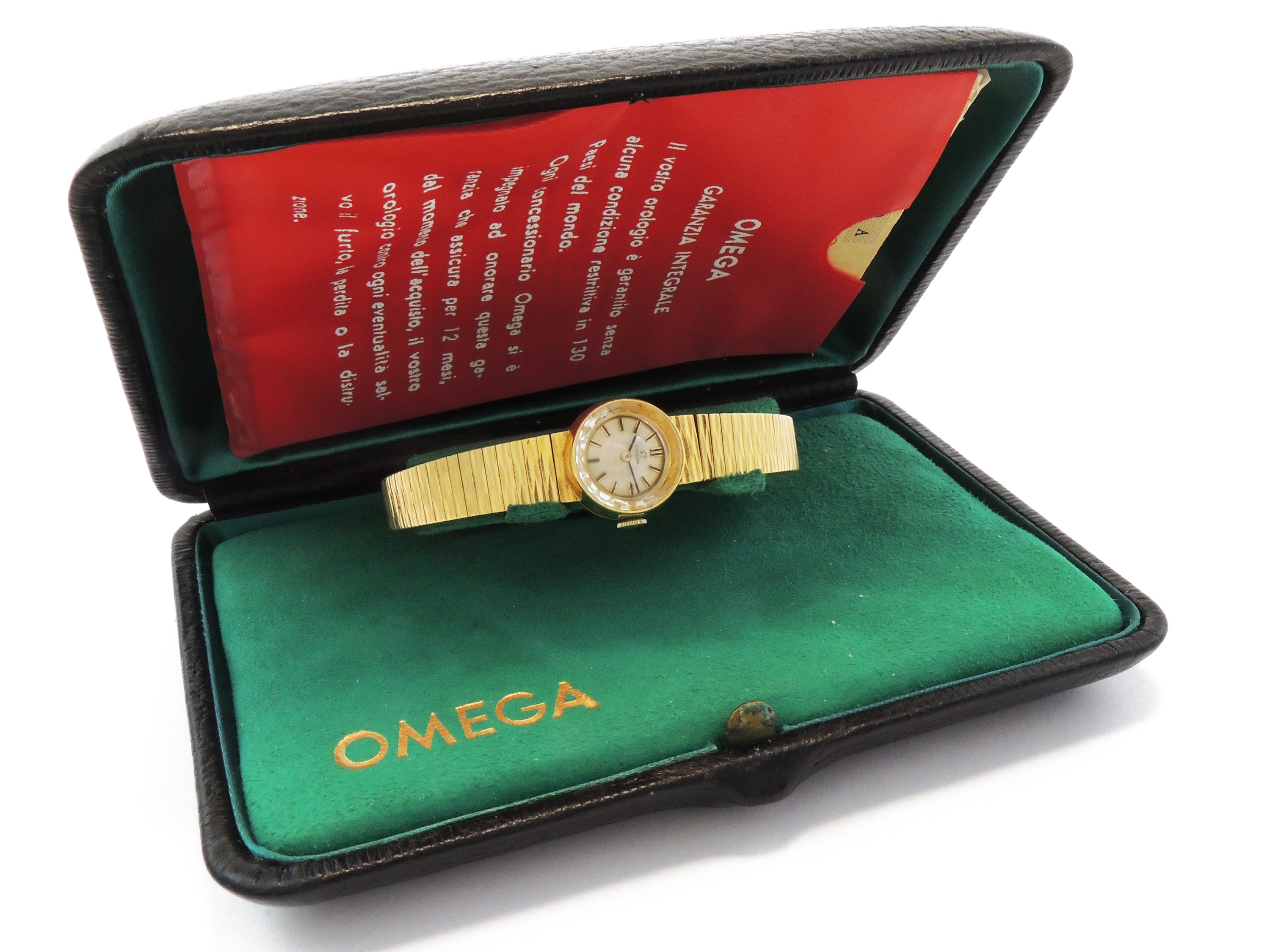 Orologio da Polso per Donna Omega in Oro Giallo