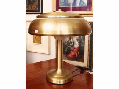 Lampada da Scrivania in Ottone