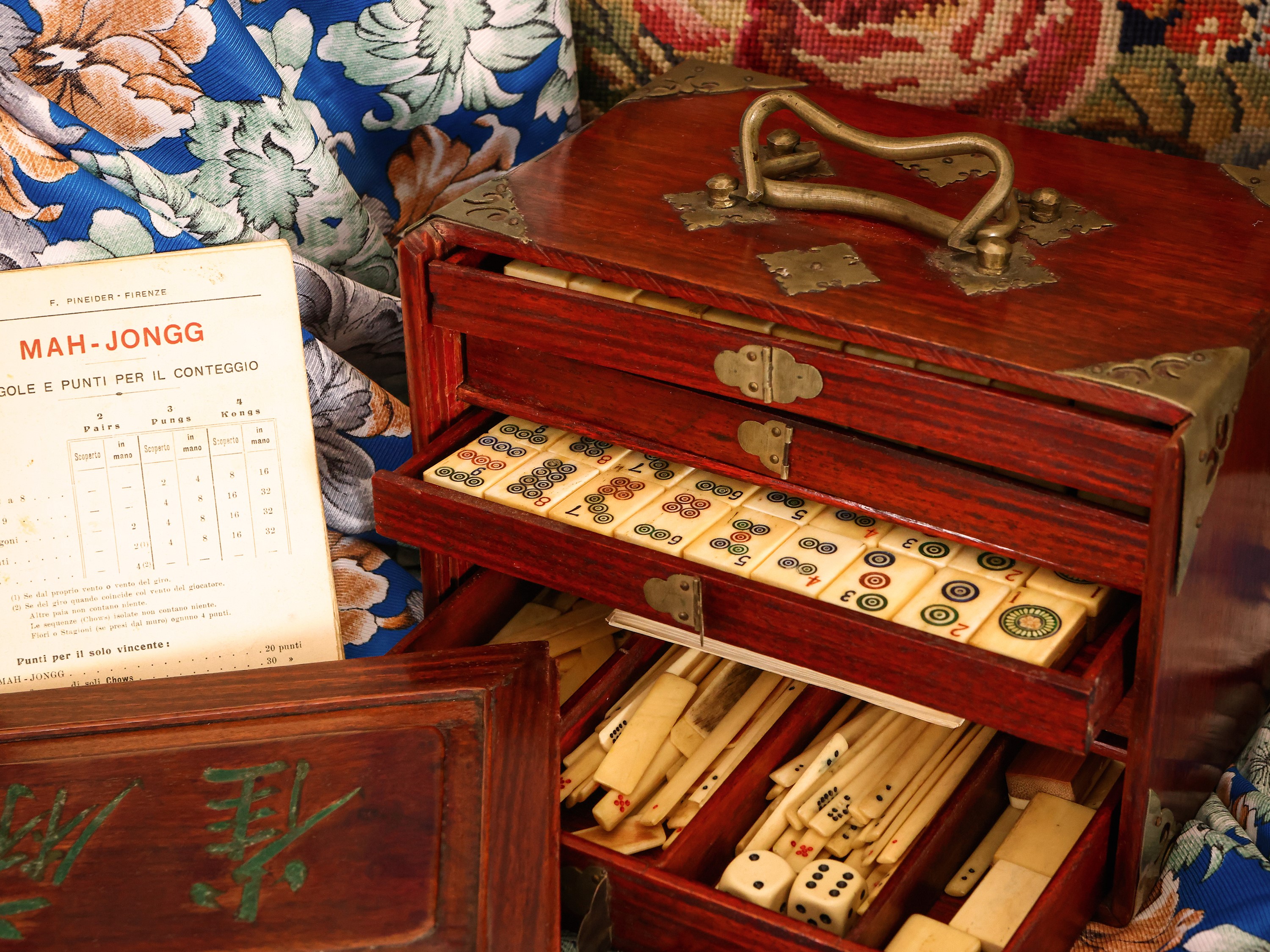 Gioco del Mah-jongg, Pineider Firenze