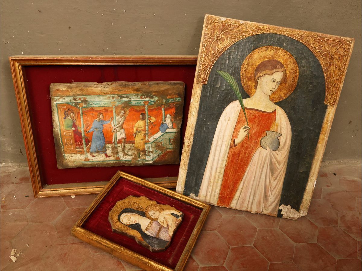 Maniera della Pittura Rinascimentale del XX Secolo - Lotto di Dipinti