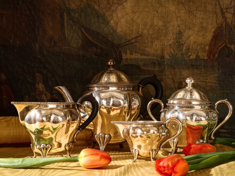 Servizio da Caffè in Argento
