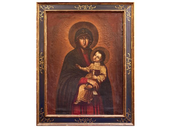 Madonna con Bambino, Dalla Salus Populi Romani