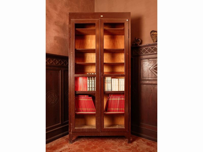 Libreria in Legno Tenero Laccato