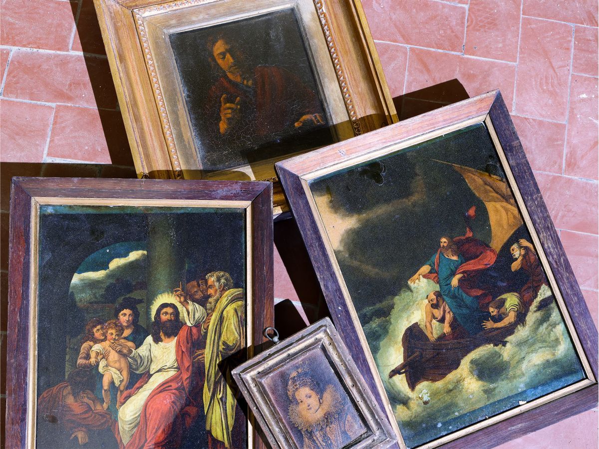 Lotto di Riproduzioni di Opere Antiche