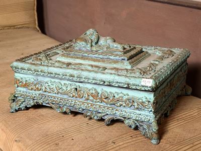 Cofanetto Portagioie e Ricordi in Legno e Pastiglia