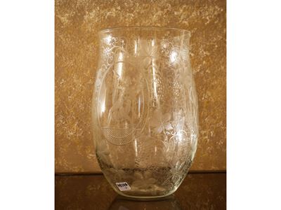 Vaso in Cristallo Molato