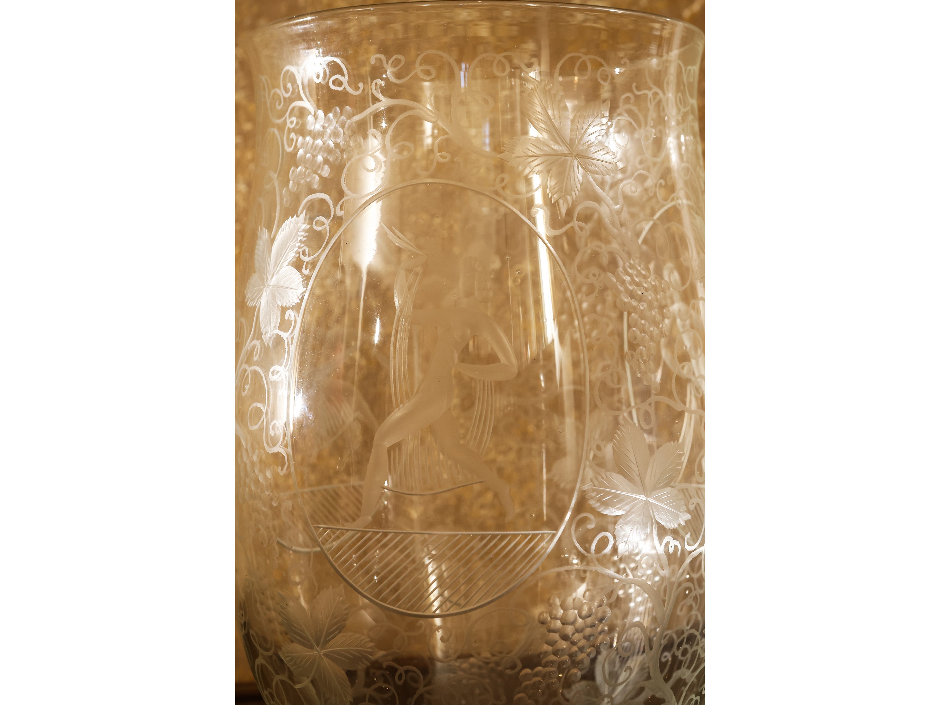 Vaso in Cristallo Molato