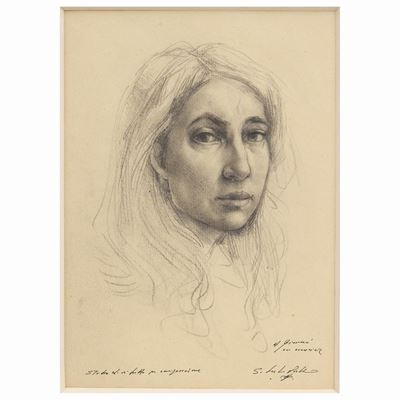 Ragazza Messicana - Studio di Ritratto per Composizione