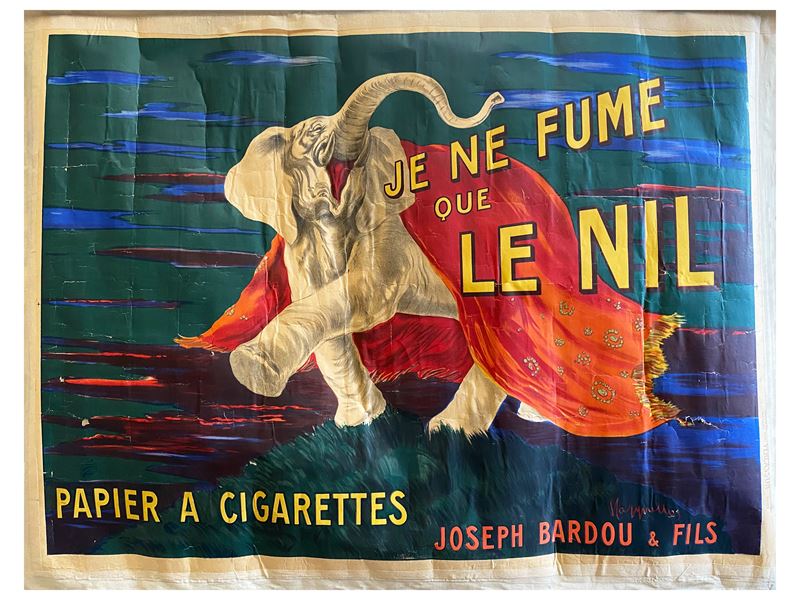 Leonetto Cappiello - Je Ne Fume Que le Nil, 1912 Circa