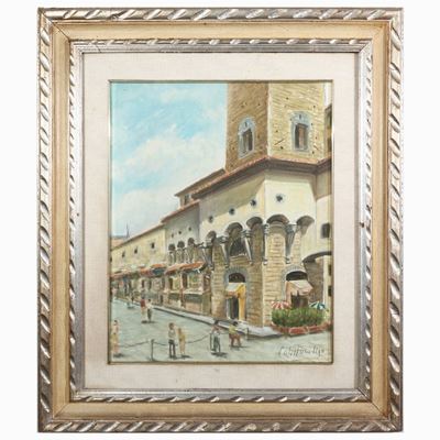 Vedute di Ponte Vecchio - Veduta di Palazzo Vecchio