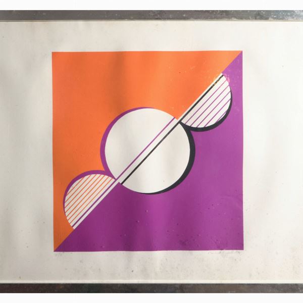 Carmelo Cappello - Composizione geometrica 1975