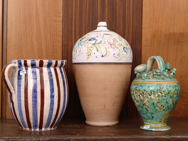 Lot of decorative ceramics and majolica