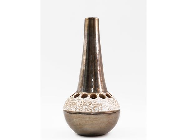 Luster ceramic vase, Batignani
