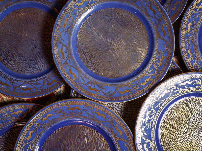 Servizio di Piatti in Porcellana, Richard Ginori per Trussardi Home