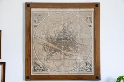 Federigo Fantozzi, Pianta Geometrica di Firenze, 1843