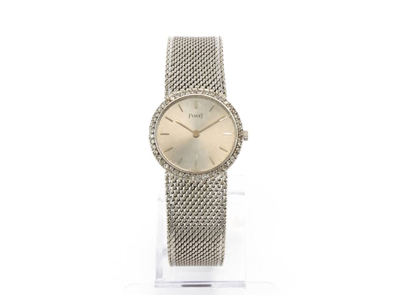 Orologio da Polso per Donna Piaget in Oro Bianco e Diamanti