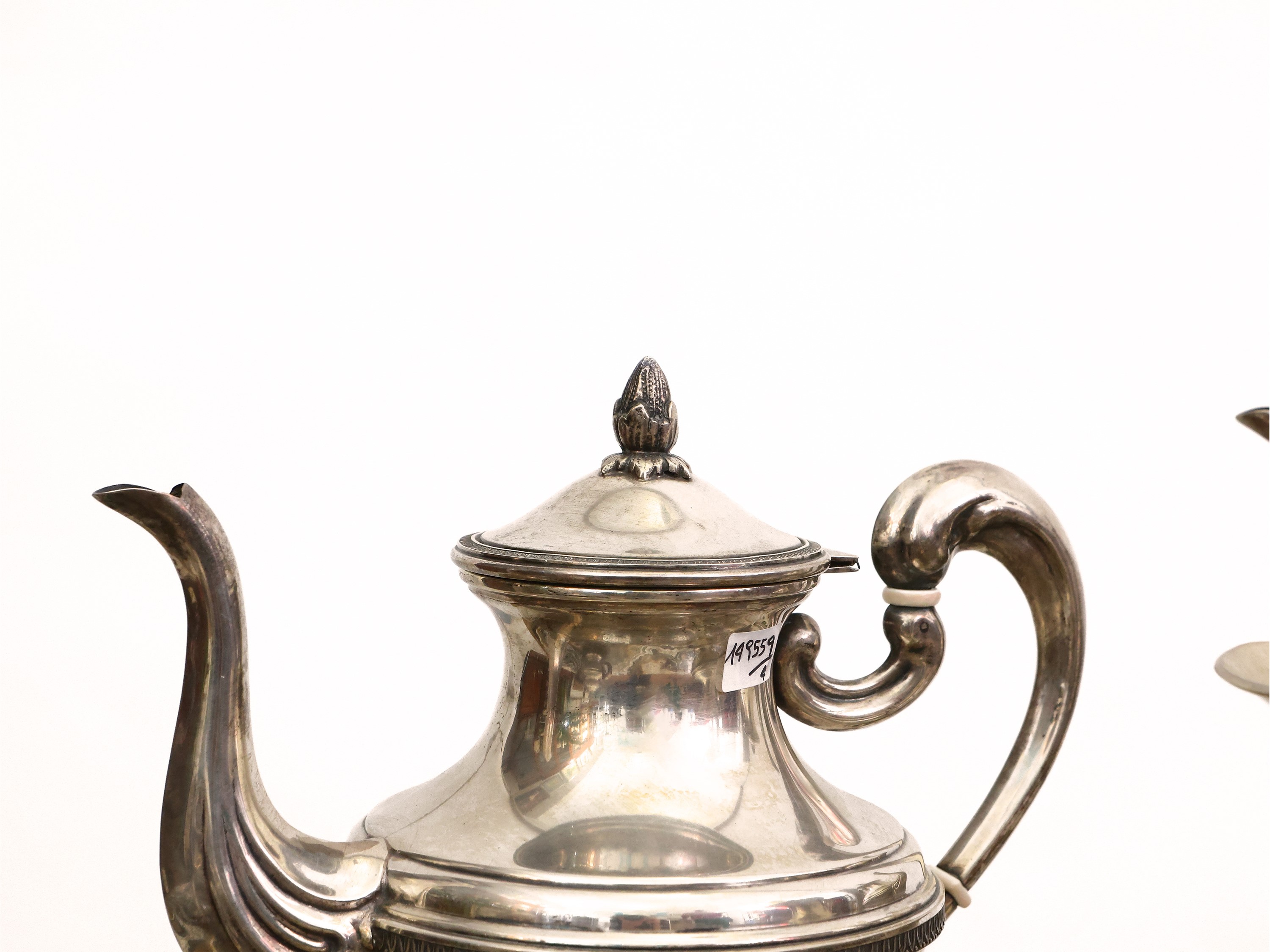 Servizio da tè e caffè in argento