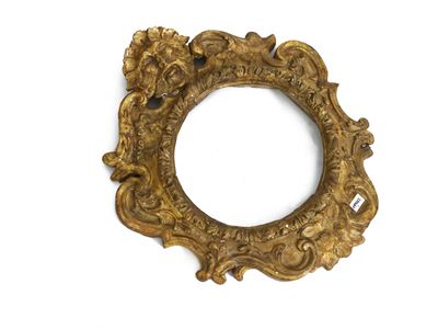 Cornice in Legno Intagliato e Dorato
