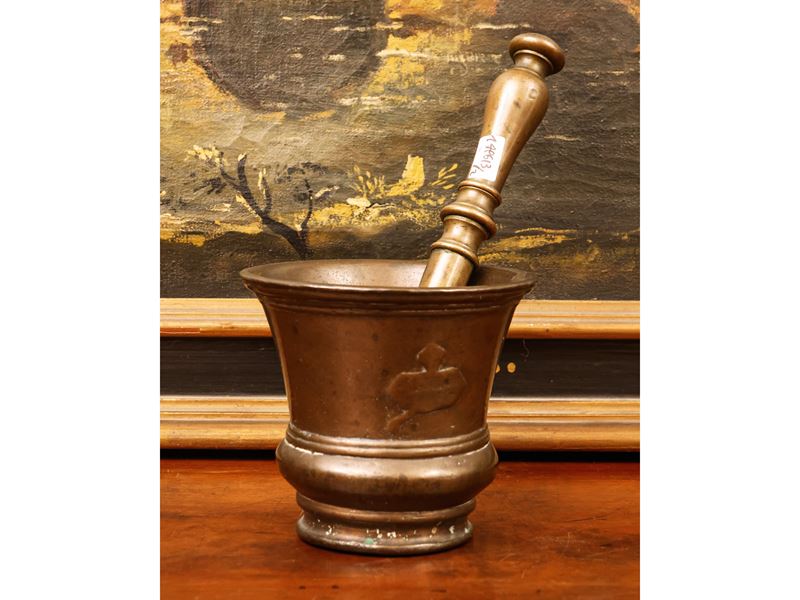 Mortaio in Bronzo