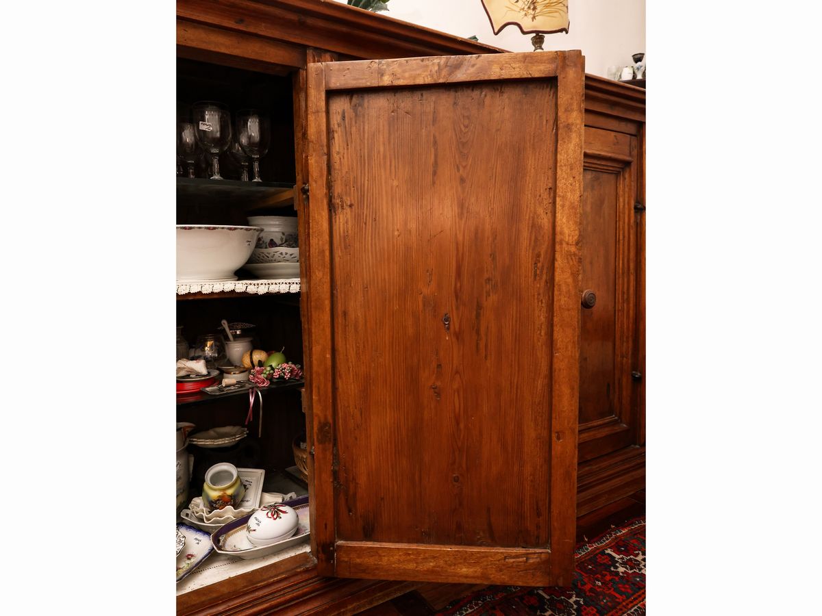 Grande Credenza in Legno Tenero Biondo