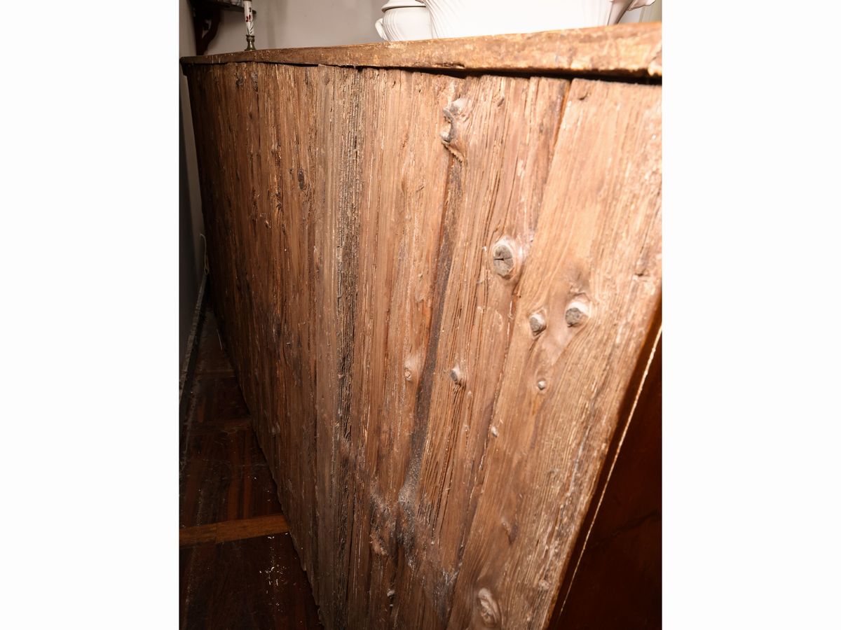 Grande Credenza in Legno Tenero Biondo