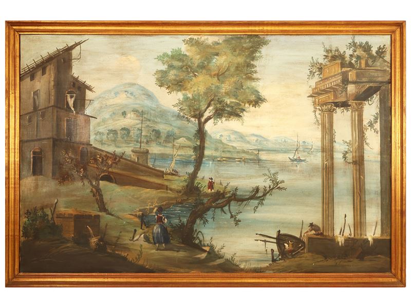 Paesaggio con Rovine