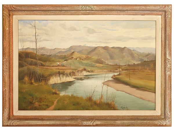 Rutilio Muti - Il fiume 1941