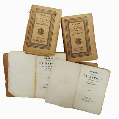 Storia del Reame di Napoli dal 1754 Sino al 1825