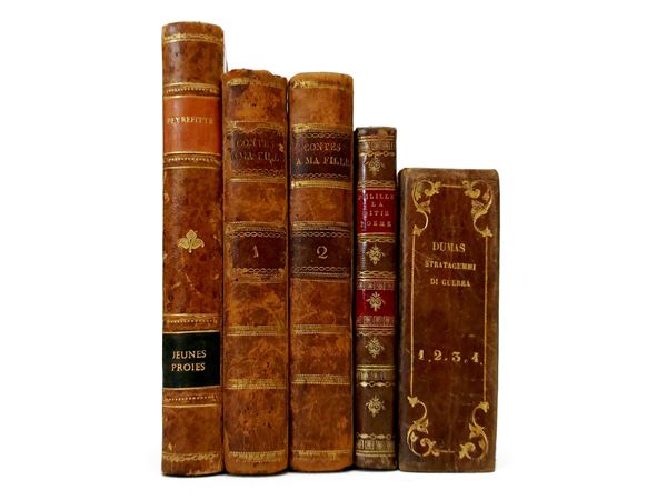 Vintage books of French literature