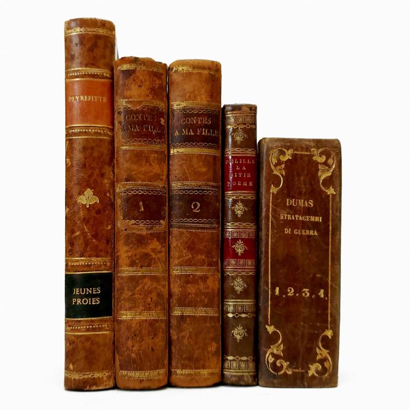 Libri D'epoca di Letteratura Francese