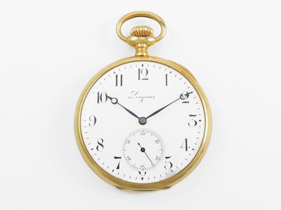 Orologio da Tasca Longines in Oro Giallo
