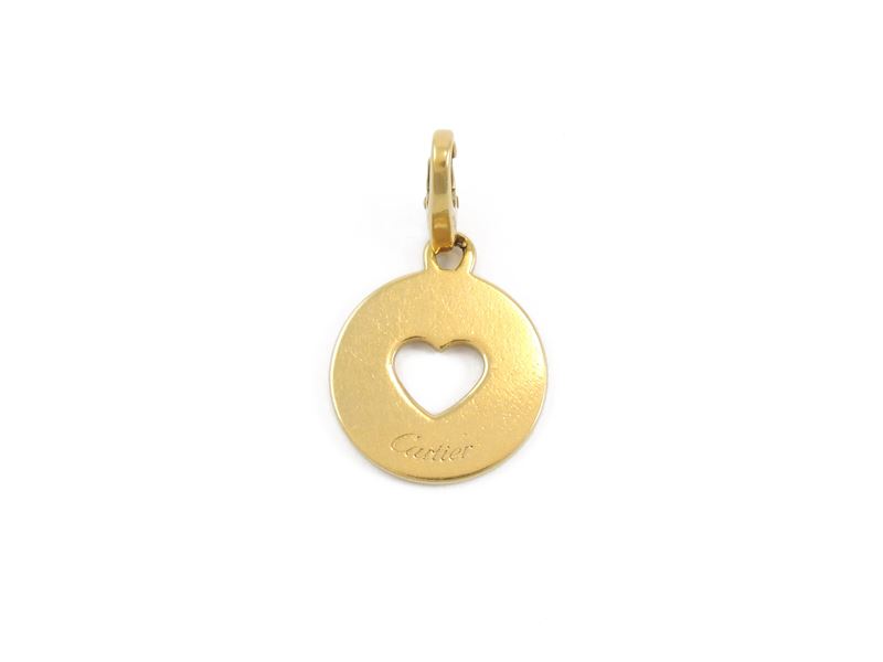 Pendente Charm Cartier in Oro Giallo