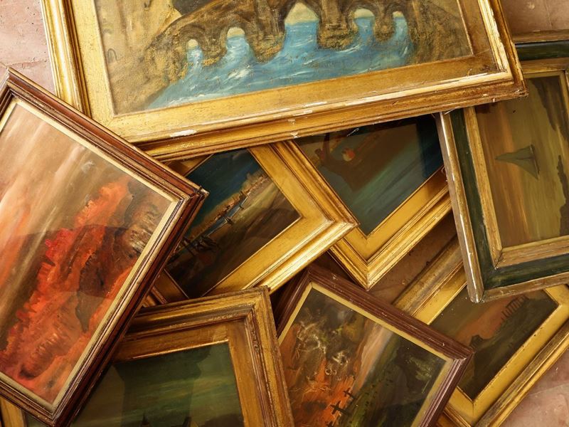 Lotto di Cornici in Legno