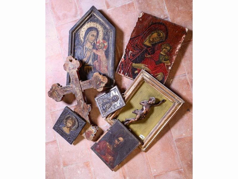Lotto di Raffigurazioni Religiose