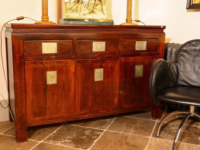 Credenza Orientale in Mogano