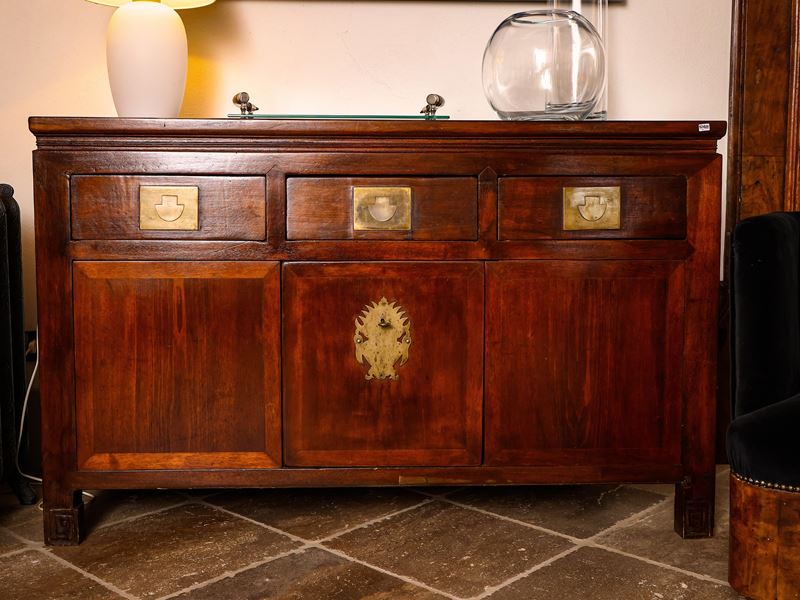 Credenza Orientale in Mogano