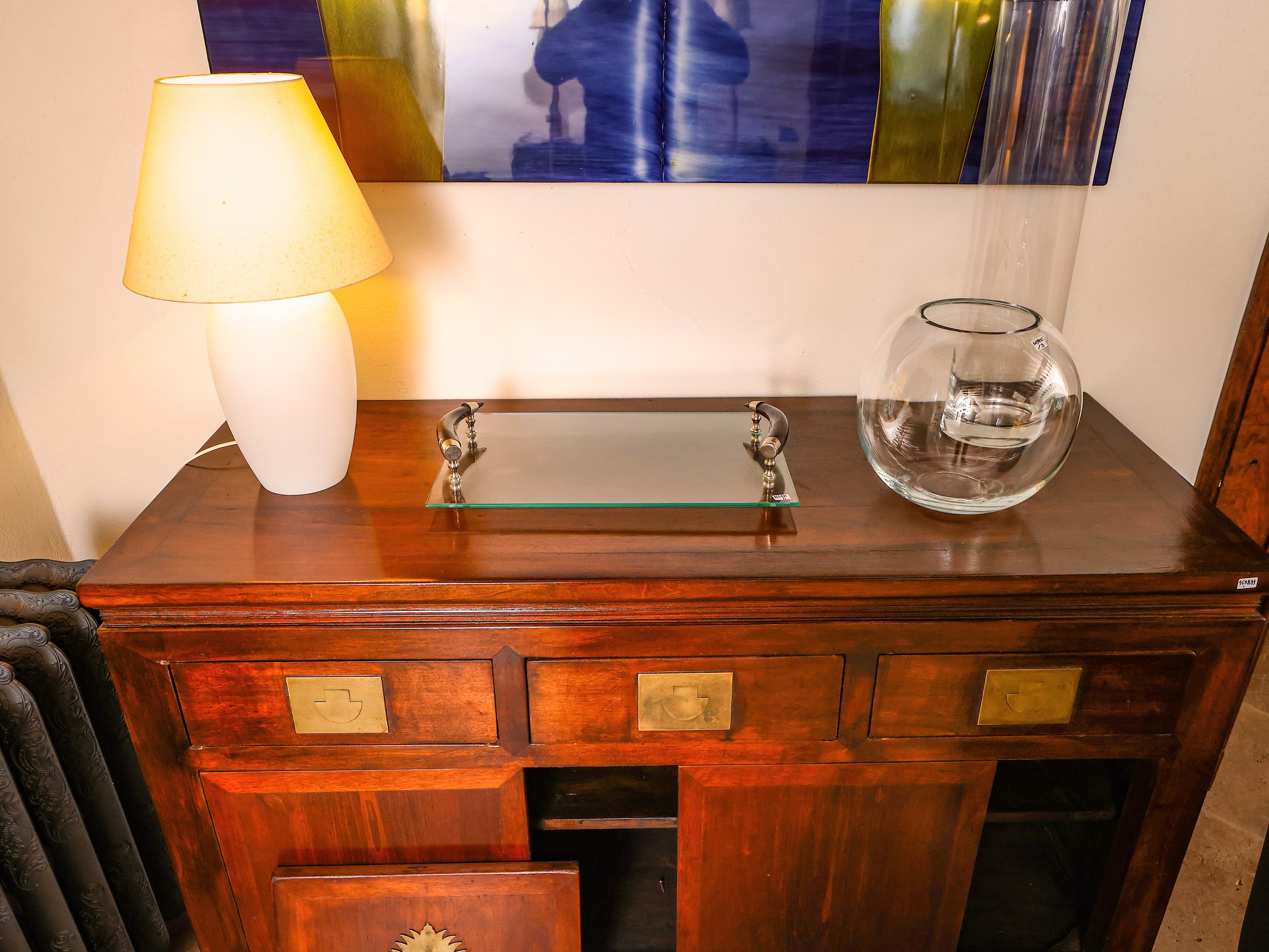 Credenza Orientale in Mogano