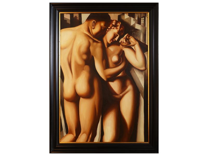Adamo e Eva, da Tamara De Lempicka