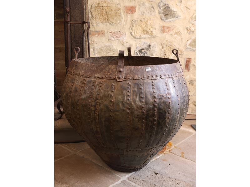Grande Paiolo in Ferro
