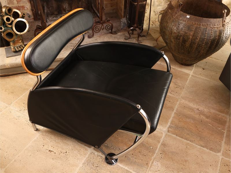 Poltroncina Numero Uno, Massimo Iosa Ghini per Moroso 1986